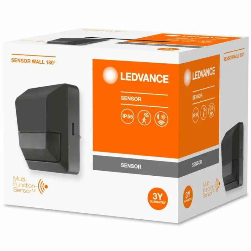 Luminaires Ledvance Détecteur de mouvement LEDVANCE SENSOR Gris, Détecteur de mouvement