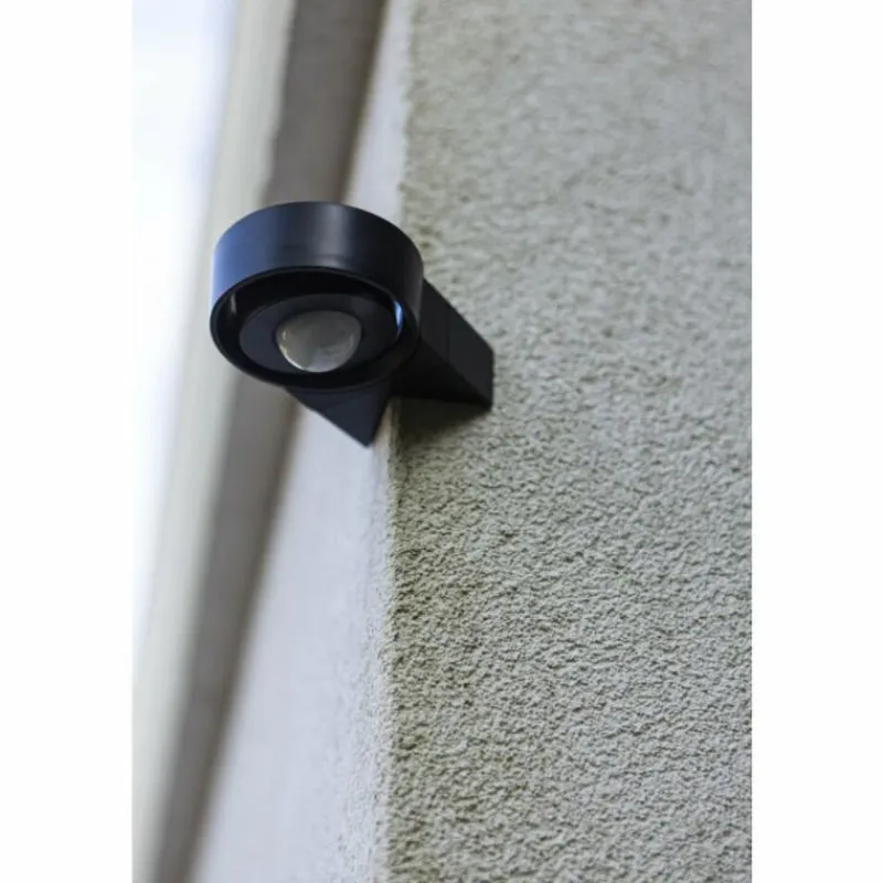 Luminaires Lutec Détecteur de mouvement Lutec DAWNY Noir, Détecteur de mouvement