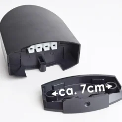 hofstein Détecteur de mouvement Mossa Noir