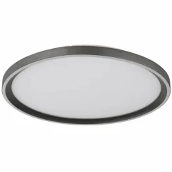 Luminaires Globo Lighting Dublin Plafonnier LED Gris, 1 lumière, Télécommandes* Éclairage Led