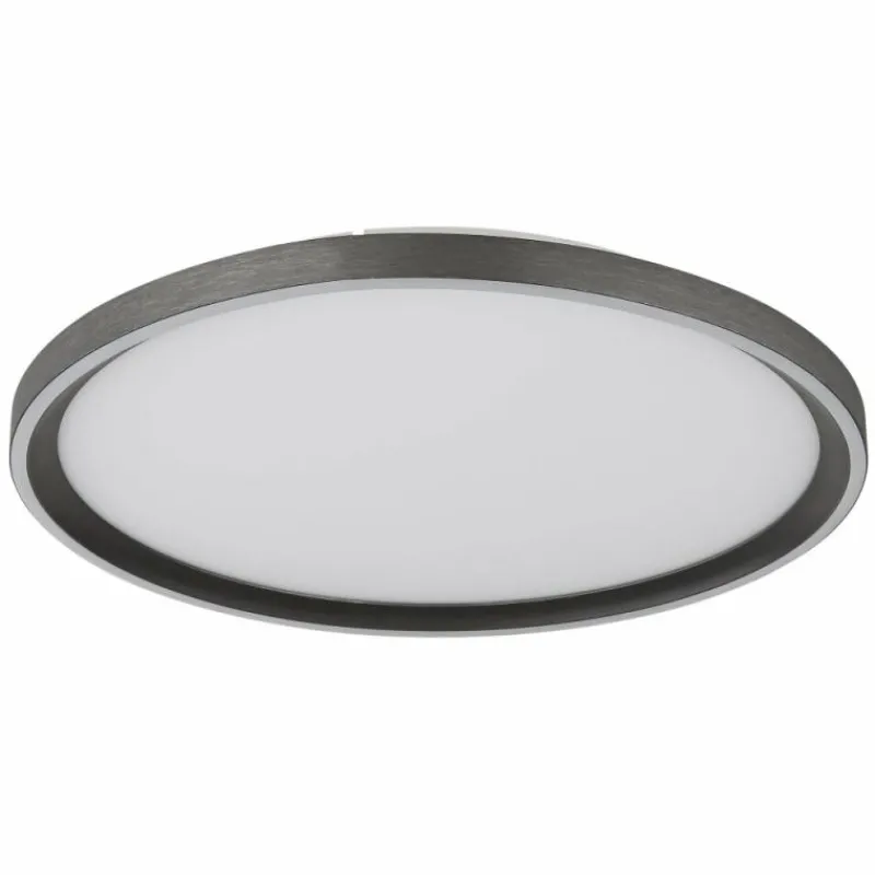 Luminaires Globo Lighting Dublin Plafonnier LED Gris, 1 lumière, Télécommandes* Éclairage Led