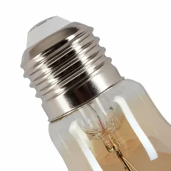 Lampes Vintages & Rétros-hofstein E27 LED 6 watt 2200 kelvin 320 lumen Ambre, 1 lumière