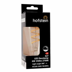 hofstein E27 LED 6 watt 2700 kelvin 350 lumen