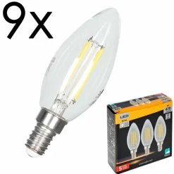 hofstein E14 LED 4 Watt blanc chaud 470 Lumen