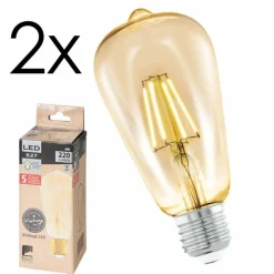 hofstein E27 LED 4 Watt blanc chaud 220 Lumen