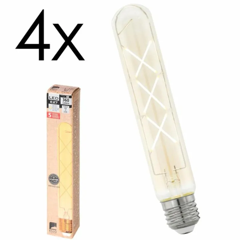hofstein E27 LED 4 Watt blanc chaud 360 Lumen
