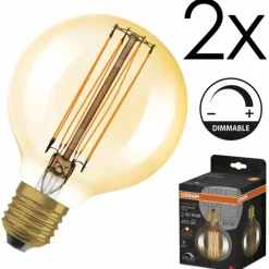 hofstein E27 LED 5.8 Watt blanc chaud dimmable 470 Lumen