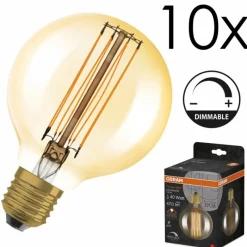 hofstein E27 LED 5.8 Watt blanc chaud dimmable 470 Lumen