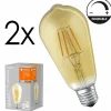 hofstein E27 LED 6 Watt blanc chaud dimmable 680 Lumen