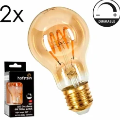 hofstein E27 LED 6 Watt blanc chaud dimmable 320 Lumen