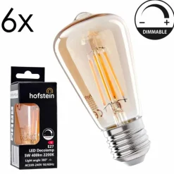 hofstein E27 LED 5 Watt blanc chaud dimmable 400 Lumen
