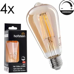 hofstein E27 LED 7 Watt blanc chaud dimmable 720 Lumen