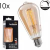 hofstein E27 LED 7 Watt blanc chaud dimmable 720 Lumen