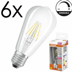 hofstein E27 LED 5.8 Watt blanc neutre dimmable 806 Lumen