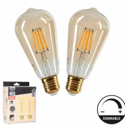 hofstein E27 Lot de 2 LED 6 watts 2200 kelvins 650 lumens