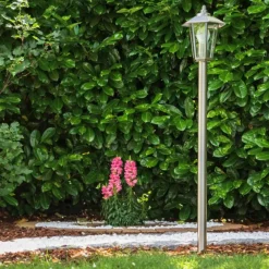 hofstein Eclairage de chemin Moskau Acier inoxydable, 1 lumière