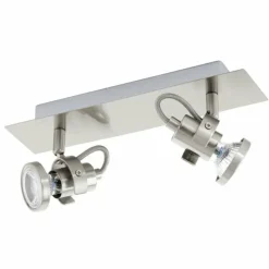 Luminaires Eglo Eglo TUKON 3 LED Nickel mat, 2 lumières* Plafonniers