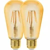 Luminaires Eglo Eglo2 x E27 6 watt 2200 kelvin 650 lumen