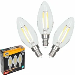 Luminaires Eglo Eglo 3x LED E14 4 Watt 2700 Kelvin 470 Lumen