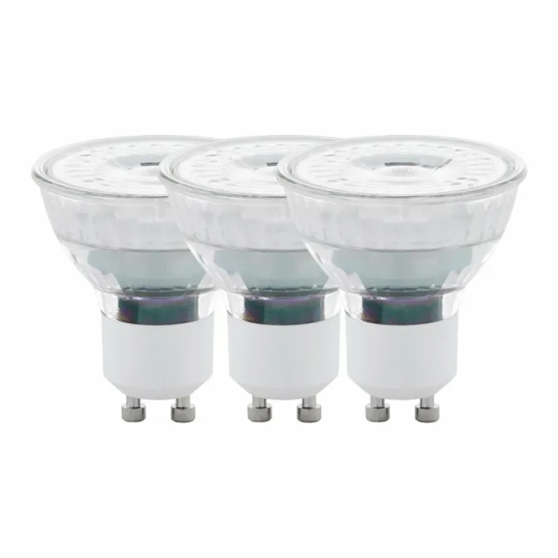 Luminaires Eglo Eglo 3x LED GU10 4,5 Watt 2700 Kelvin 345 Lumen