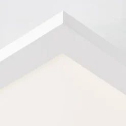 Lampes Industrielles-Luminaires Brilliant Ellia Panel LED Blanc, 1 lumière, Télécommandes