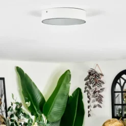 hofstein Elmar Plafonnier LED Blanc, 1 lumière