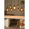 Luminaires Lucide ELOISE Suspension Noir, 7 lumières