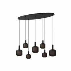 Luminaires Lucide ELOISE Suspension Noir, 7 lumières