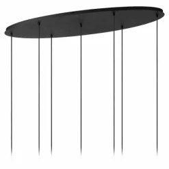 Luminaires Lucide ELOISE Suspension Noir, 7 lumières