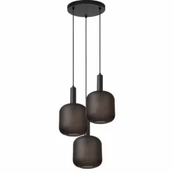 Luminaires Lucide ELOISE Suspension Noir, 3 lumières