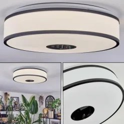 hofstein Elran Plafonnier LED Blanc, 1 lumière