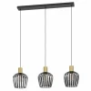 Luminaires Eglo EMPOLI Suspension Laiton, Noir, 3 lumières* Suspensions