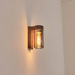 hofstein Encoberta Lampe murale d´extérieur Rouille, 1 lumière