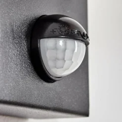 hofstein Encoberta Luminaire extérieur, Lampe murale d´extérieur Noir, 1 lumière, Détecteur de mouvement