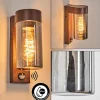 hofstein Encoberta Luminaire extérieur, Lampe murale d´extérieur Rouille, 1 lumière, Détecteur de mouvement