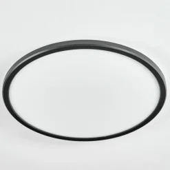 hofstein Endrup Plafonnier LED Noir, 1 lumière