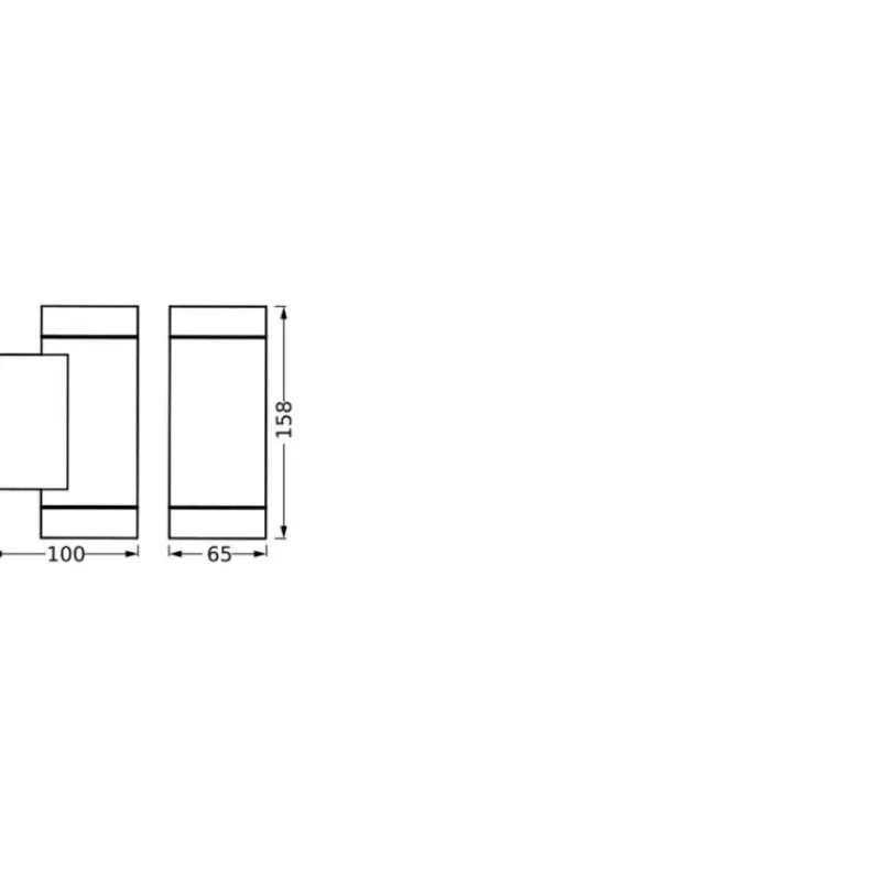 Luminaires Ledvance Endura Applique murale Gris, 2 lumières