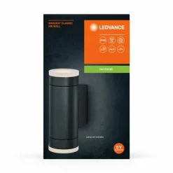 Luminaires Ledvance Endura Applique murale Gris, 2 lumières