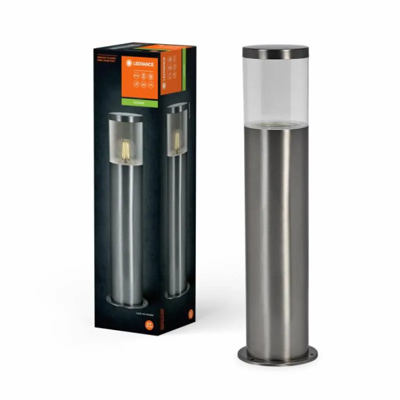 Luminaires Ledvance Endura Applique murale Acier brossé, 1 lumière