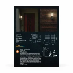 Luminaires Ledvance Endura Applique murale LED Acier brossé, 1 lumière