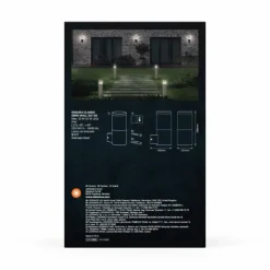 Luminaires Ledvance Endura Applique murale Gris, 1 lumière