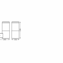 Luminaires Ledvance Endura Applique murale Gris, 1 lumière