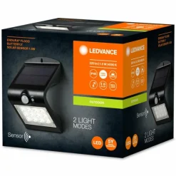 Luminaires Ledvance Endura Détecteur de mouvement LED Noir, 1 lumière