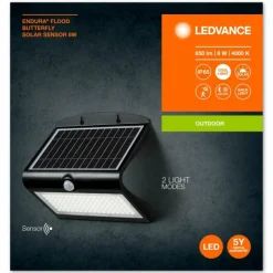 Luminaires Ledvance Endura Détecteur de mouvement LED Noir, 1 lumière