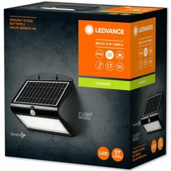 Luminaires Ledvance Endura Détecteur de mouvement LED Noir, 1 lumière