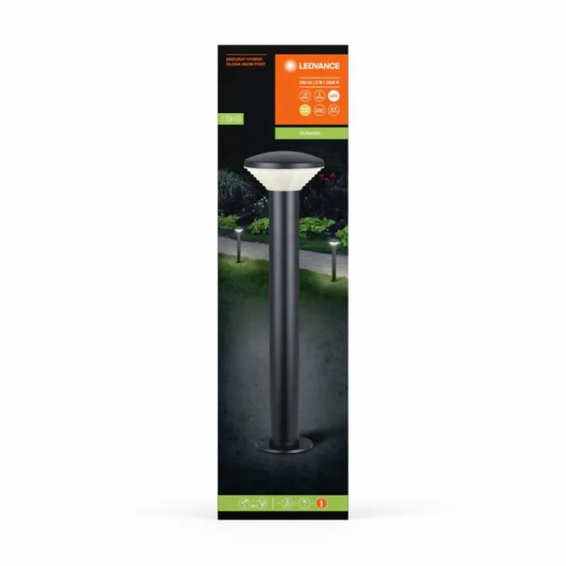 Luminaires Ledvance Endura Lampadaire d'extérieur LED Gris, 1 lumière