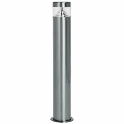 Luminaires Ledvance Endura Lampadaire d'extérieur LED Acier brossé, 1 lumière