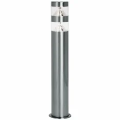 Luminaires Ledvance Endura Lampadaire d'extérieur LED Acier brossé, 1 lumière