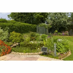 Luminaires Ledvance Endura Lampadaire d'extérieur LED Acier brossé, 1 lumière