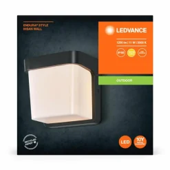 Luminaires Ledvance Endura Lampe murale d´extérieur LED Gris, 1 lumière